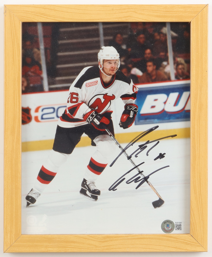 Patrik Elias Signed Devils Custom Framed Photo (Beckett) at PristineAuction.com Patrik Elias Signed Devils Custom Framed Photo (Beckett) at PristineAuction.com