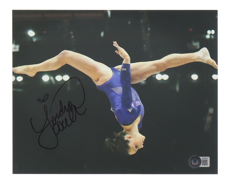 Jordyn Wieber Signed 8x10 Photo (Beckett) at PristineAuction.com Jordyn Wieber Signed 8x10 Photo (Beckett) at PristineAuction.com
