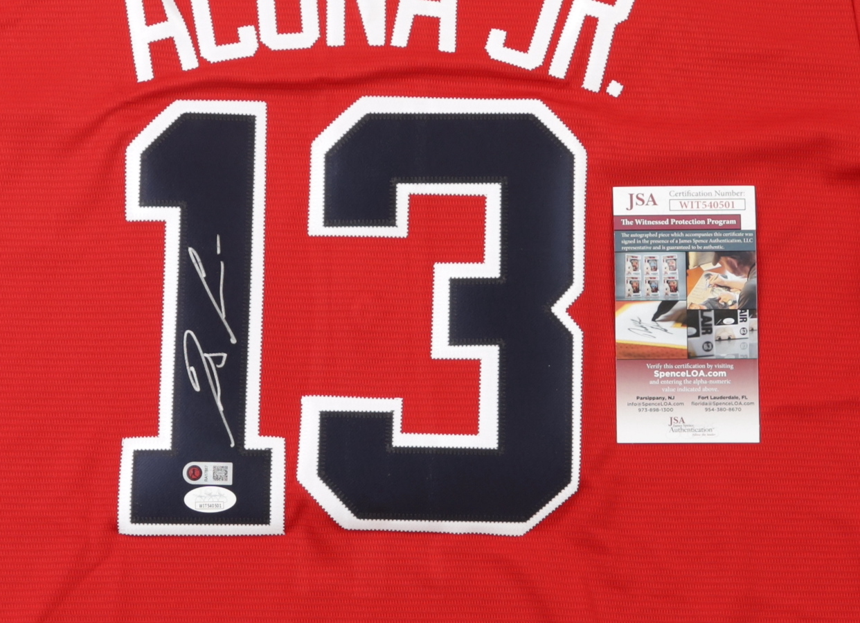 Ronald Acuna Jr. Signed Braves Jersey (JSA & Acuna Jr.) at PristineAuction.com Ronald Acuna Jr. Signed Braves Jersey (JSA & Acuna Jr.) at PristineAuction.com