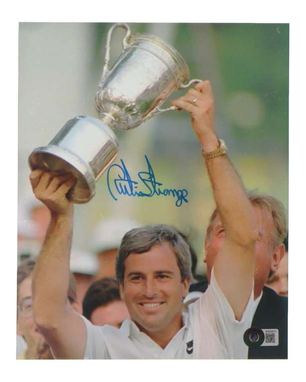 Curtis Strange Signed 8x10 Photo (Beckett) at PristineAuction.com Curtis Strange Signed 8x10 Photo (Beckett) at PristineAuction.com