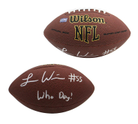 Logan Wilson Signed NFL Football Inscribed "Who Dey" (Radtke) at PristineAuction.com