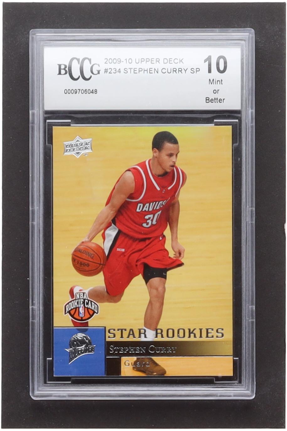 Stephen Curry 2009-10 Upper Deck #234 SP RC (BCCG 10) at PristineAuction.com Stephen Curry 2009-10 Upper Deck #234 SP RC (BCCG 10) at PristineAuction.com