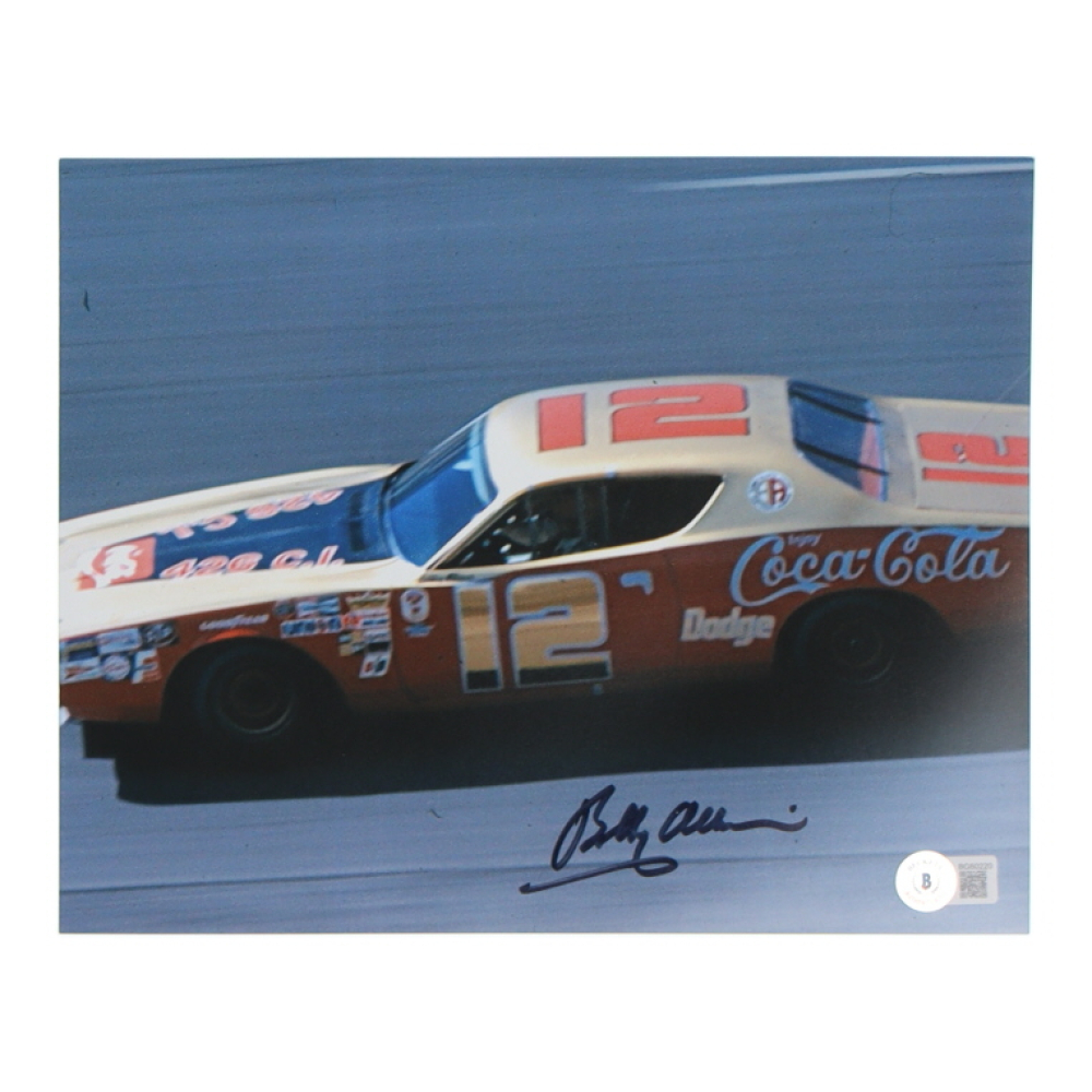 Bobby Allison Signed NASCAR 8x10 Photo (Beckett) Pristine Auction
