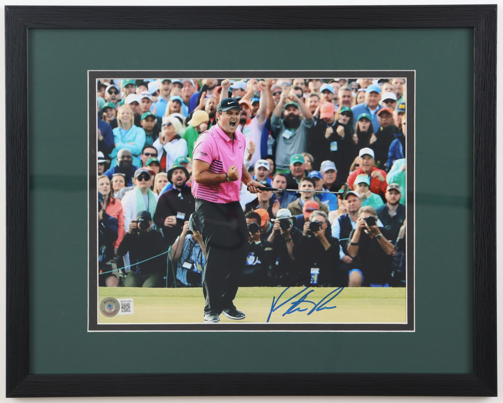 Patrick Reed Signed Custom Framed Photo (Beckett) at PristineAuction.com Patrick Reed Signed Custom Framed Photo (Beckett) at PristineAuction.com