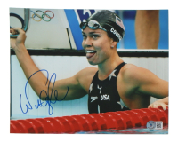 Natalie Coughlin Signed Team USA 8x10 Photo (Beckett) at PristineAuction.com