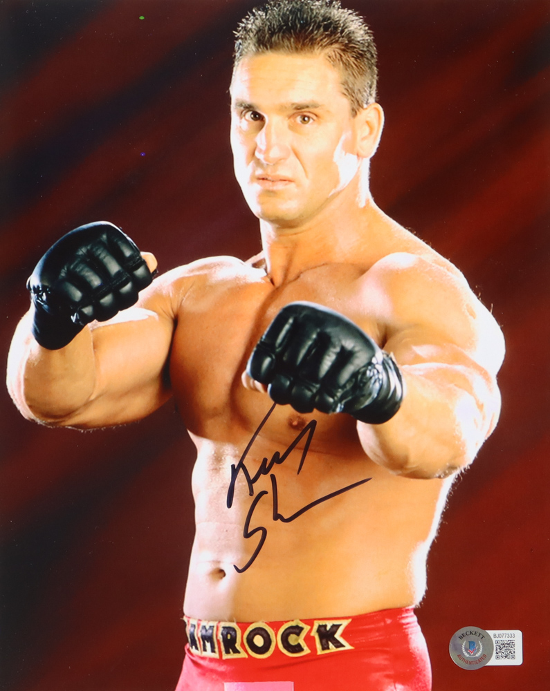Ken Shamrock Signed UFC 8x10 Photo (Beckett) at PristineAuction.com Ken Shamrock Signed UFC 8x10 Photo (Beckett) at PristineAuction.com
