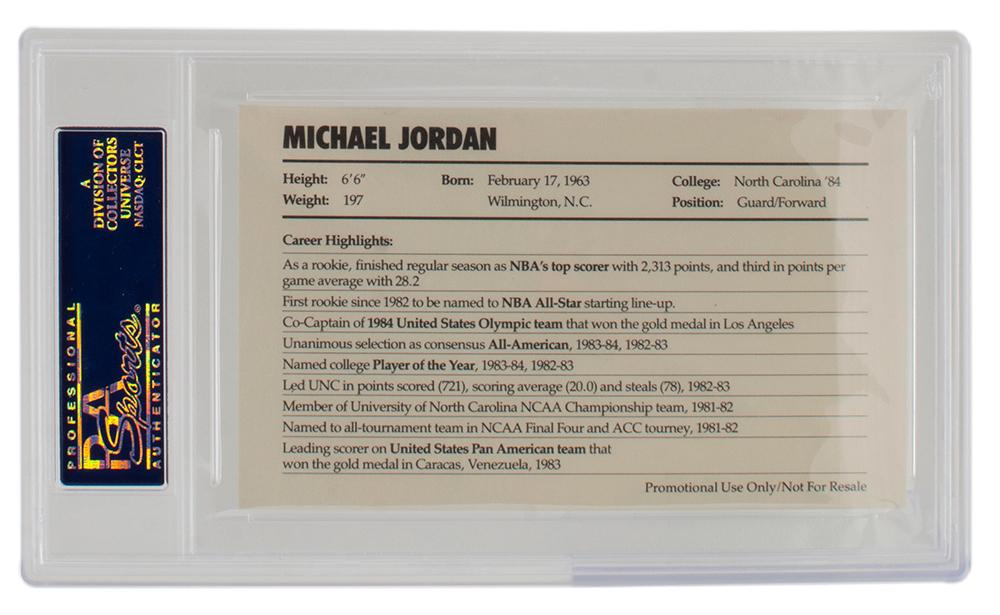 michael jordan rookie card psa 9