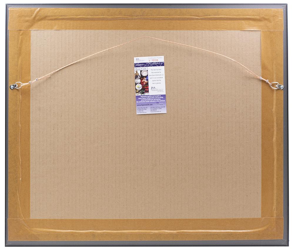 Patrick Reed Signed 2018 Masters Custom Framed Pin Flag Display (JSA & Beckett) at PristineAuction.com Patrick Reed Signed 2018 Masters Custom Framed Pin Flag Display (JSA & Beckett) at PristineAuction.com