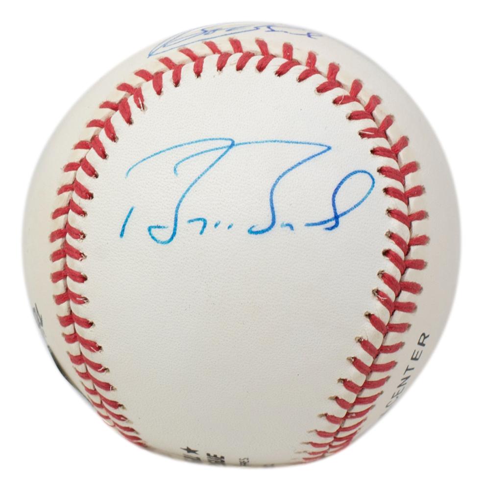 Barry Bonds & Bobby Bonds Signed ONL Baseball (Beckett) at PristineAuction.com Barry Bonds & Bobby Bonds Signed ONL Baseball (Beckett) at PristineAuction.com