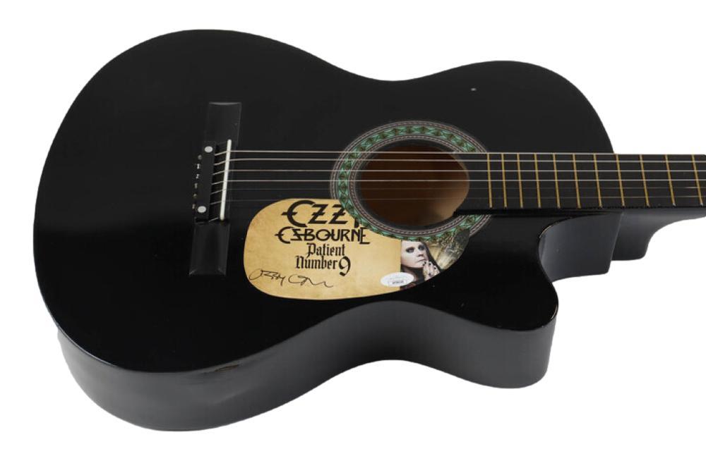 Ozzy Osbourne Signed Guitar (JSA) at PristineAuction.com Ozzy Osbourne Signed Guitar (JSA) at PristineAuction.com