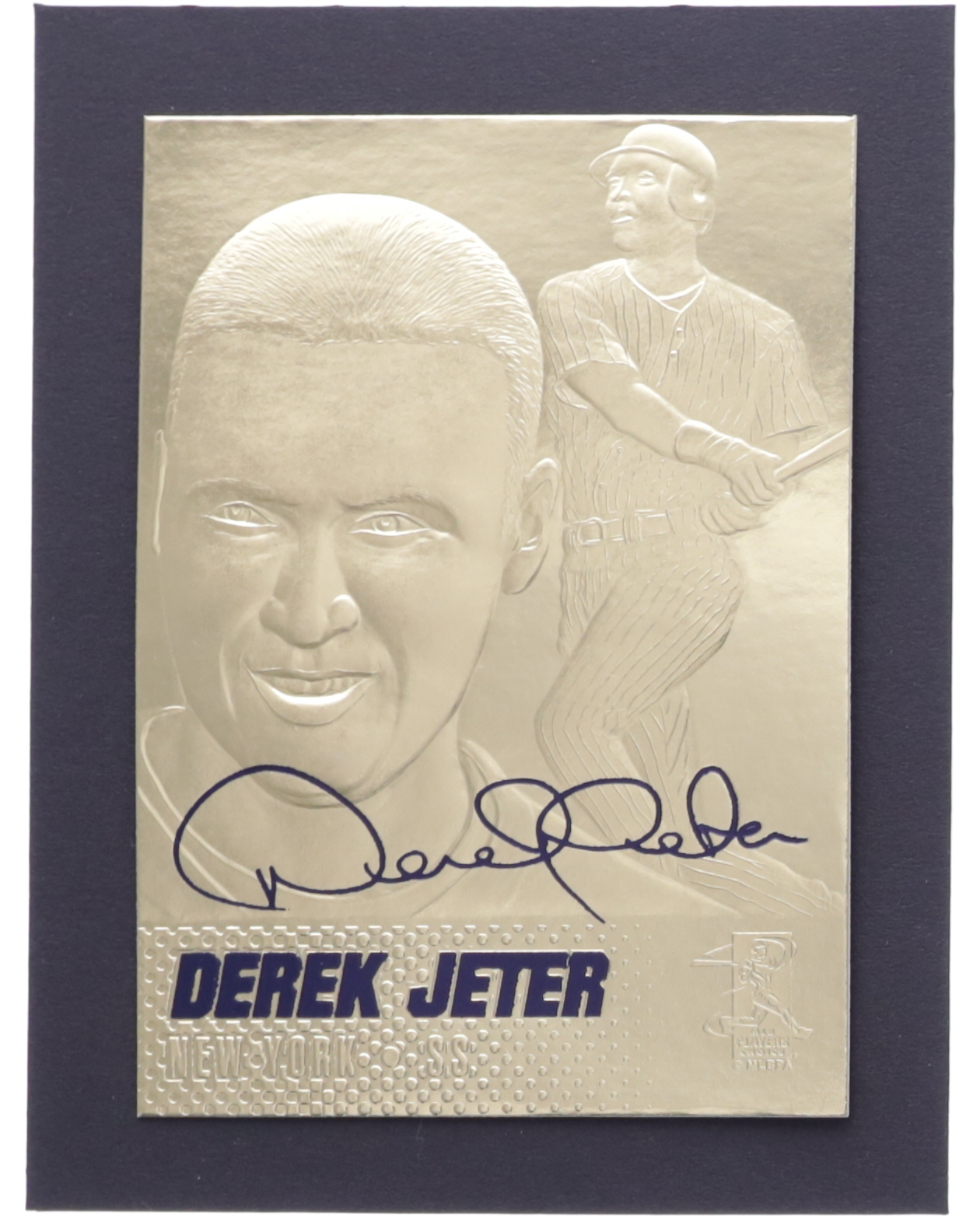 Derek Jeter 2004 Merrick Mint Sculptured 23KT Gold Card at PristineAuction.com Derek Jeter 2004 Merrick Mint Sculptured 23KT Gold Card at PristineAuction.com