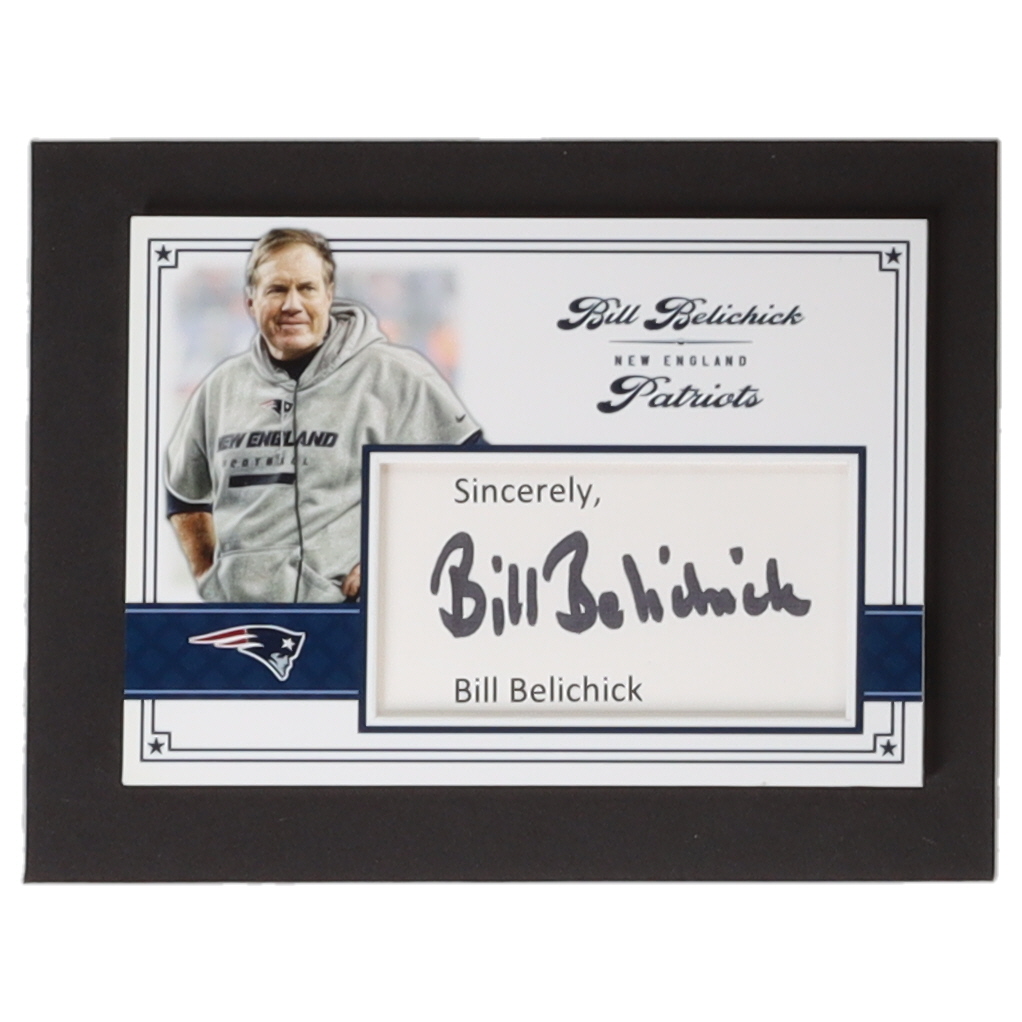 Bill Belichick Signed Custom Trading Card (Beckett) at PristineAuction.com Bill Belichick Signed Custom Trading Card (Beckett) at PristineAuction.com