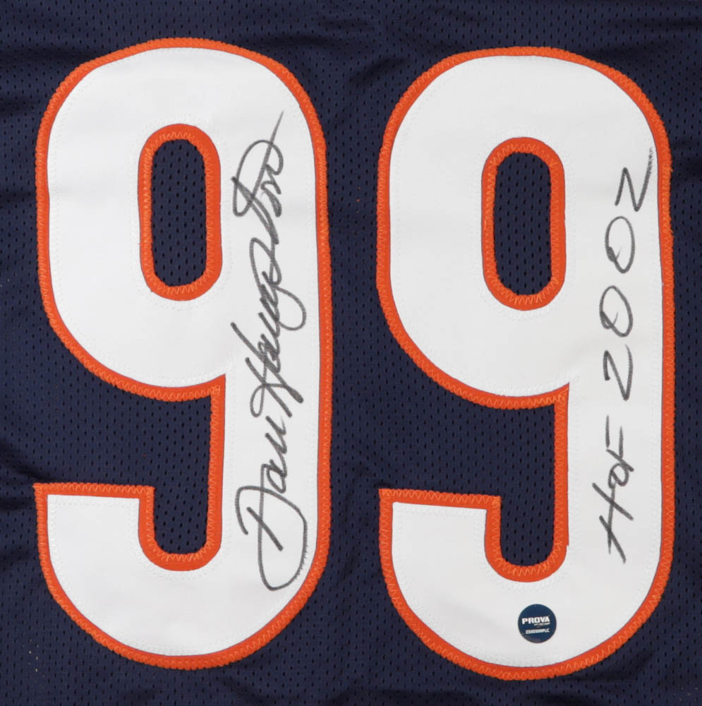 Dan Hampton Signed Jersey Inscribed "HOF 2002" (Prova) at PristineAuction.com Dan Hampton Signed Jersey Inscribed "HOF 2002" (Prova) at PristineAuction.com