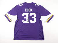 Dalvin Cook Signed Vikings Nike Authentic Jersey (Beckett & Cook) at PristineAuction.com