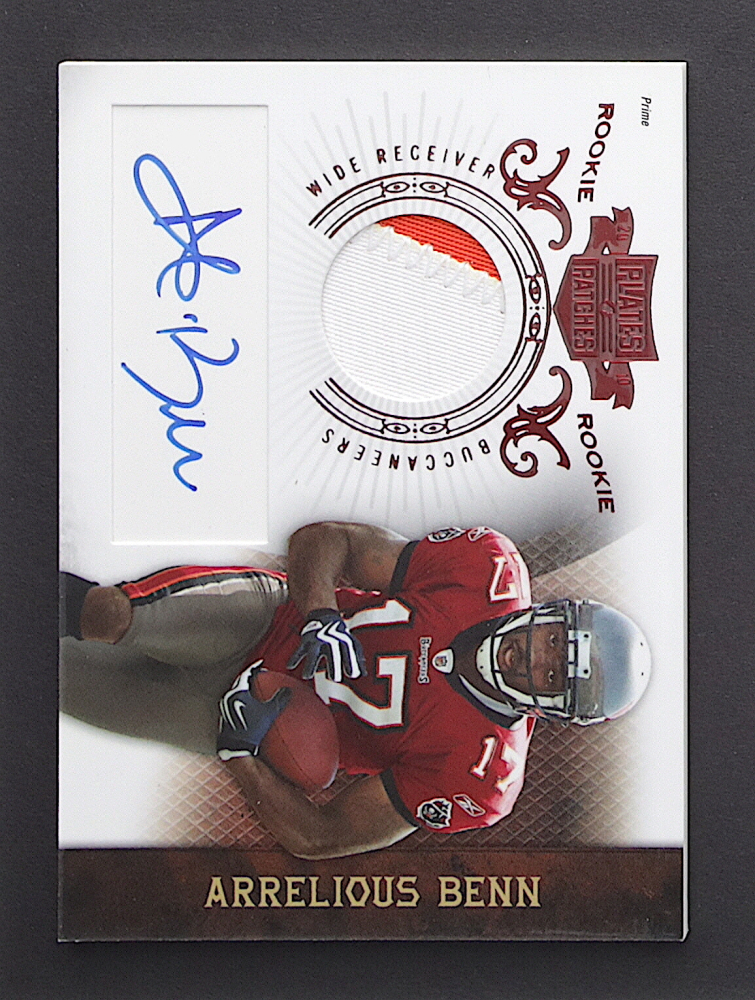 2010 Panini Plates and Patches #203 Arrelious Benn — front