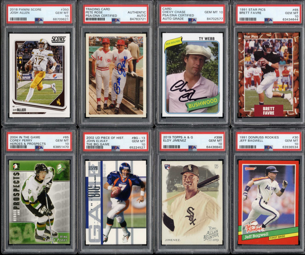 2023 Timeless Authentic “PSA Graded Card Collection” Mystery Box Series ...