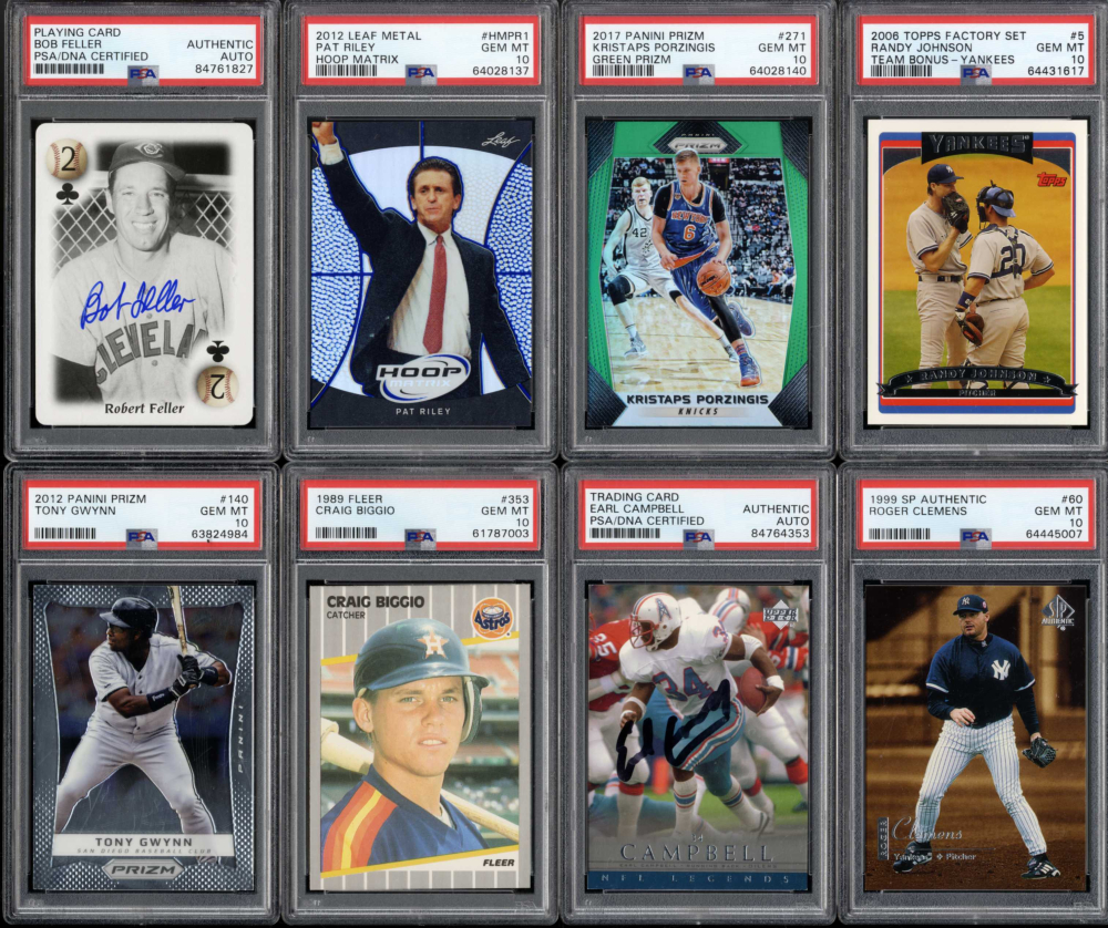 2023 Timeless Authentic “PSA Graded Card Collection” Mystery Box Series ...