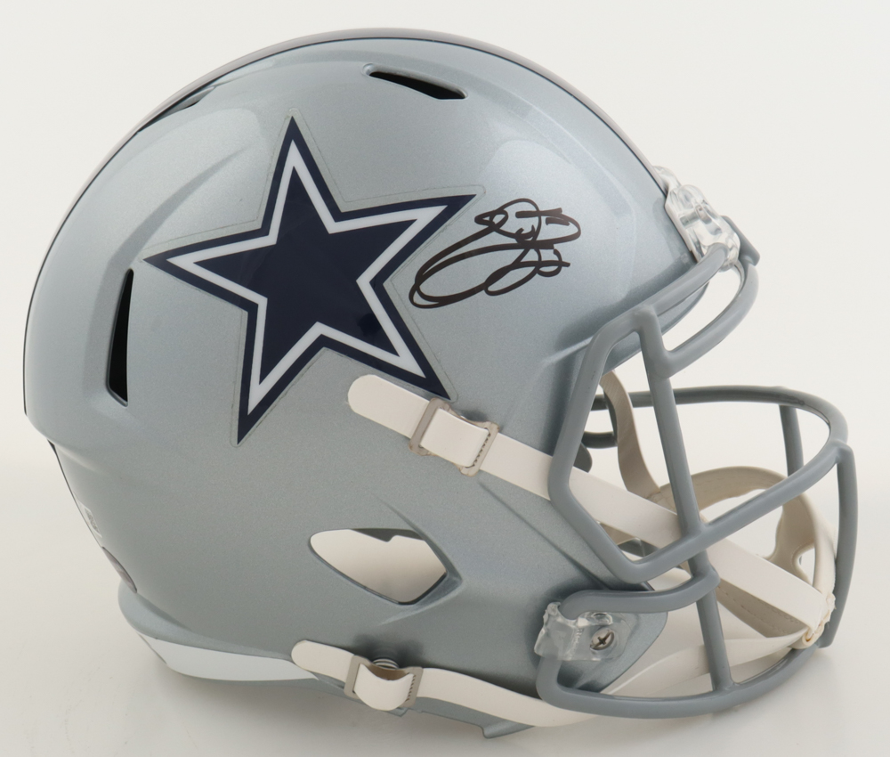 Emmitt Smith Signed Cowboys Full-Size Speed Helmet (Beckett & Prova) at PristineAuction.com Emmitt Smith Signed Cowboys Full-Size Speed Helmet (Beckett & Prova) at PristineAuction.com