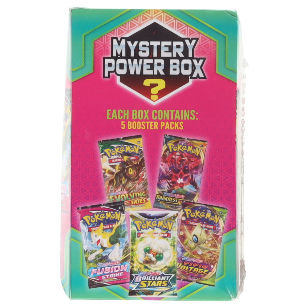 Pokemon Mystery Power Box with (5) Packs Pristine Auction