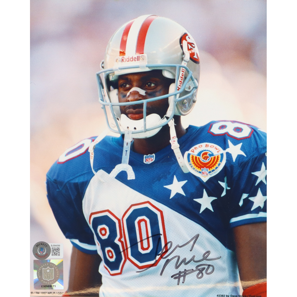 Jerry Rice Signed 8x10 Photo (Beckett) | Pristine Auction