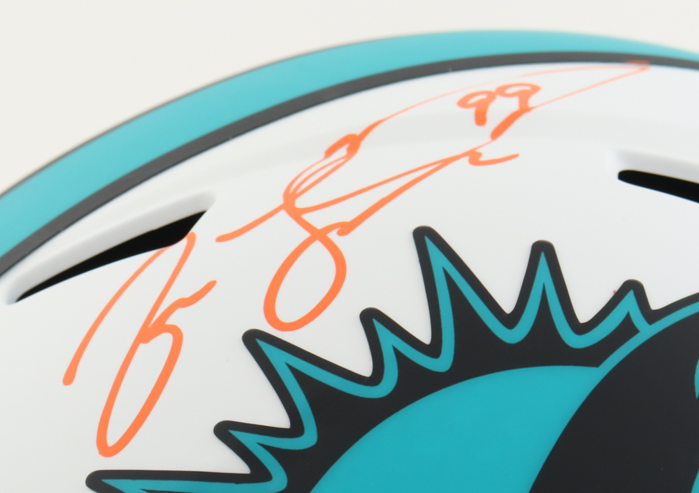 Jason Taylor Signed Dolphins Full-Size Lunar Eclipse Alternate Speed Helmet (Beckett) at PristineAuction.com Jason Taylor Signed Dolphins Full-Size Lunar Eclipse Alternate Speed Helmet (Beckett) at PristineAuction.com