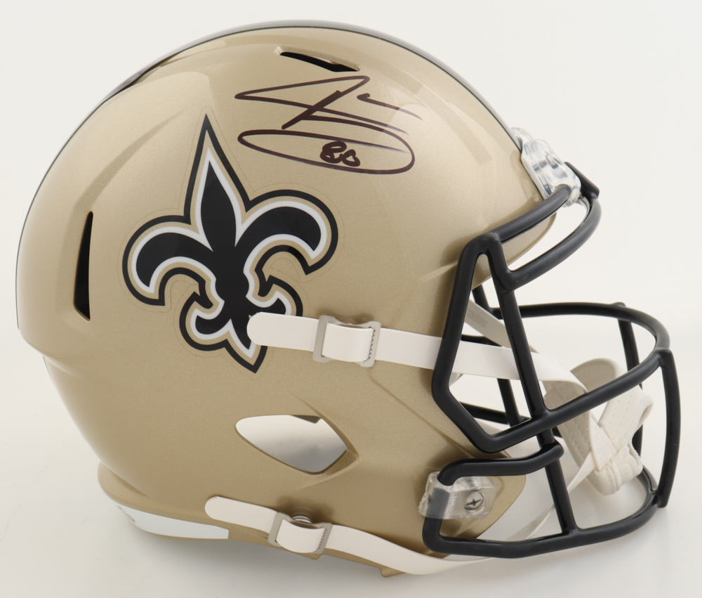 Jarvis Landry Signed Saints Full-Size Speed Helmet (Beckett) at PristineAuction.com Jarvis Landry Signed Saints Full-Size Speed Helmet (Beckett) at PristineAuction.com