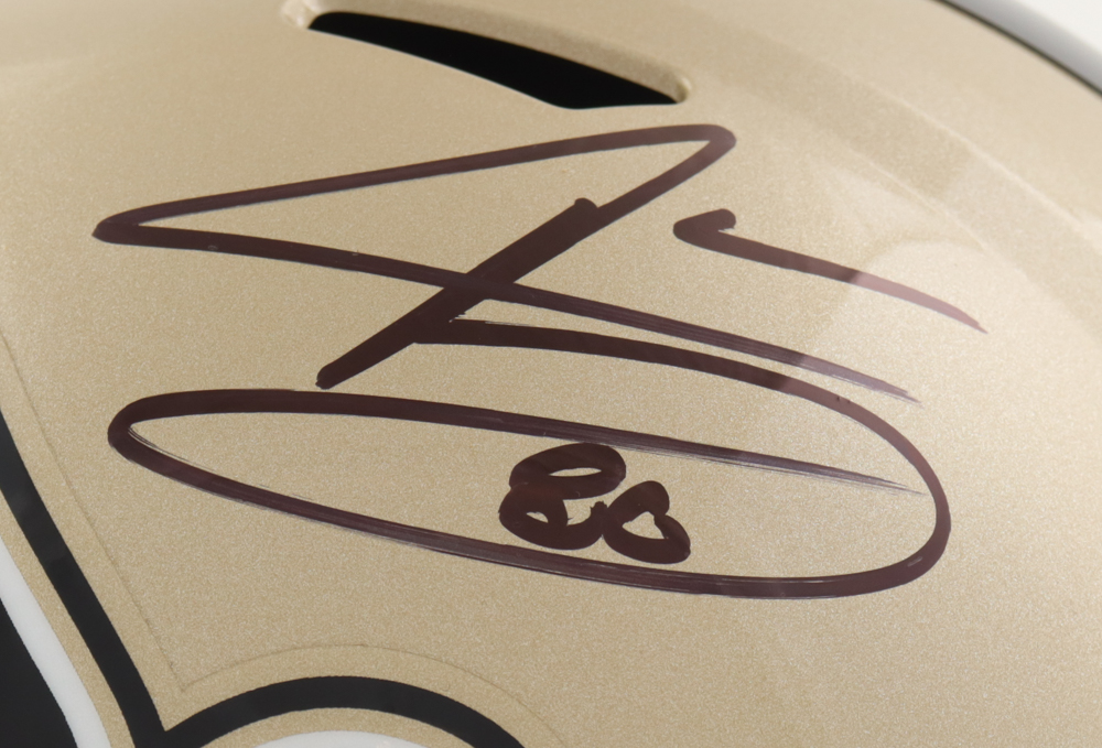 Jarvis Landry Signed Saints Full-Size Speed Helmet (Beckett) at PristineAuction.com Jarvis Landry Signed Saints Full-Size Speed Helmet (Beckett) at PristineAuction.com