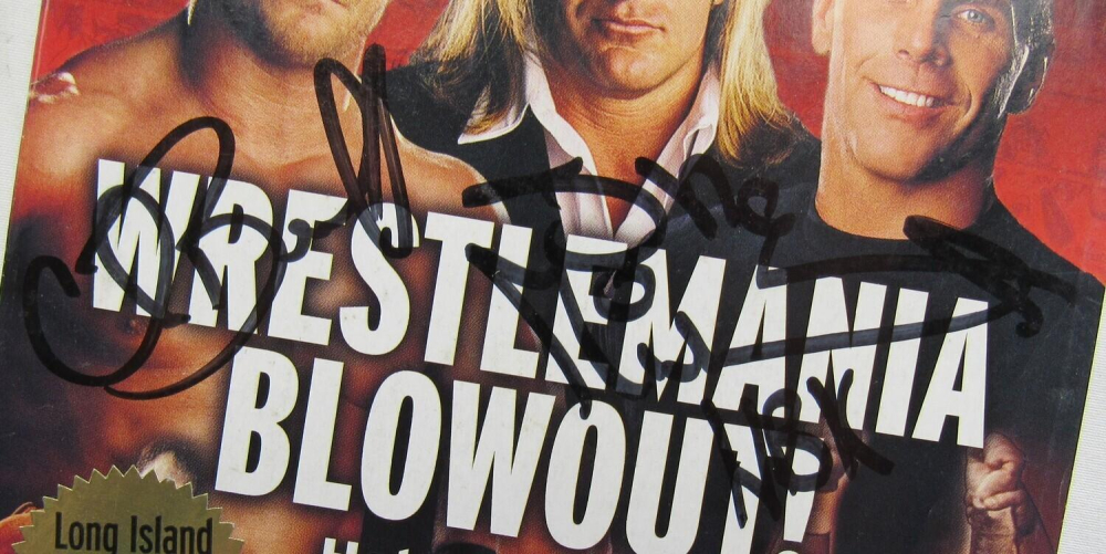 Chris Benoit & Shawn Michaels Signed 2004 TV Guide Magazine (JSA