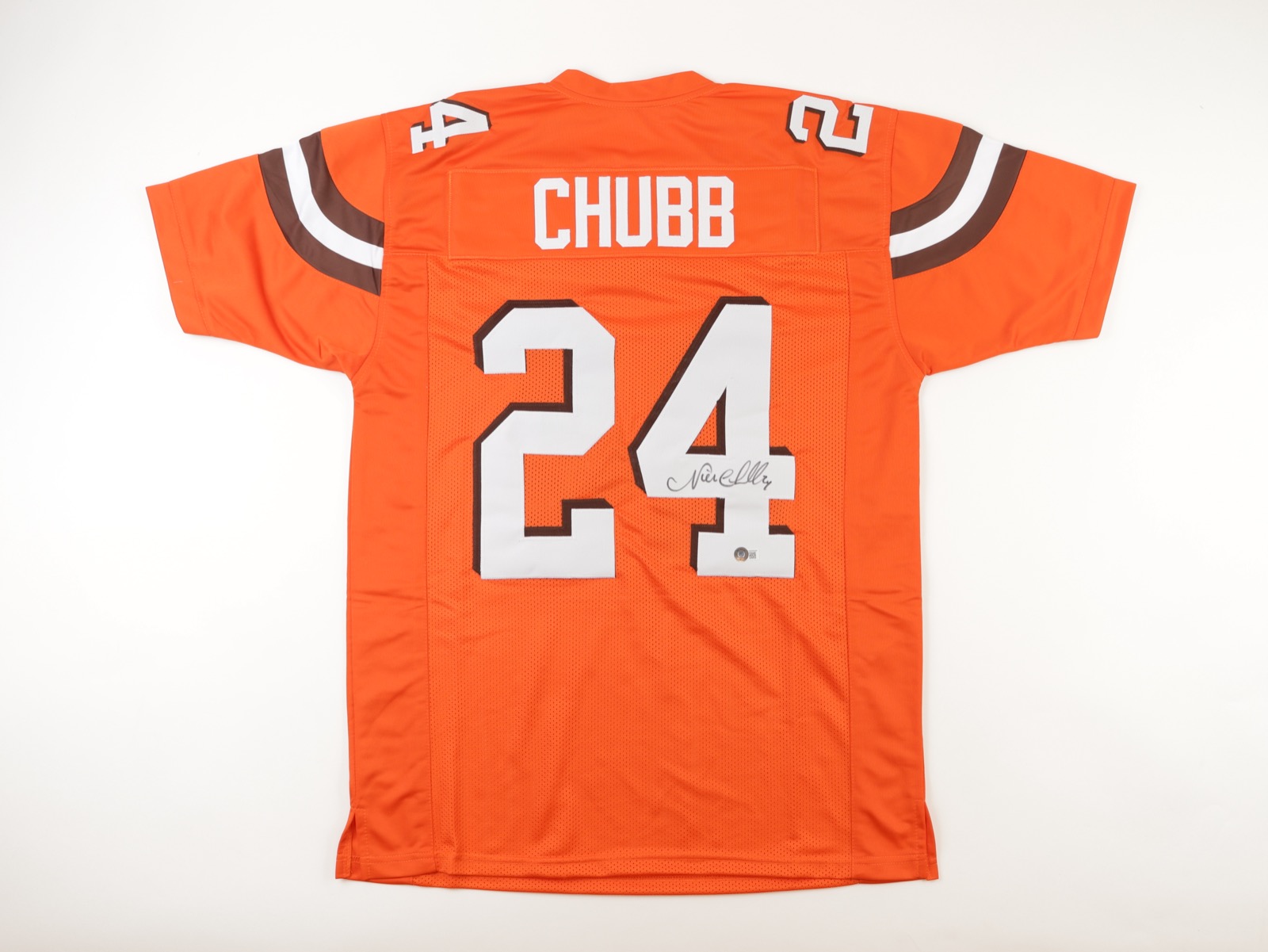 Nick Chubb Signed Jersey (Beckett) at PristineAuction.com Nick Chubb Signed Jersey (Beckett) at PristineAuction.com