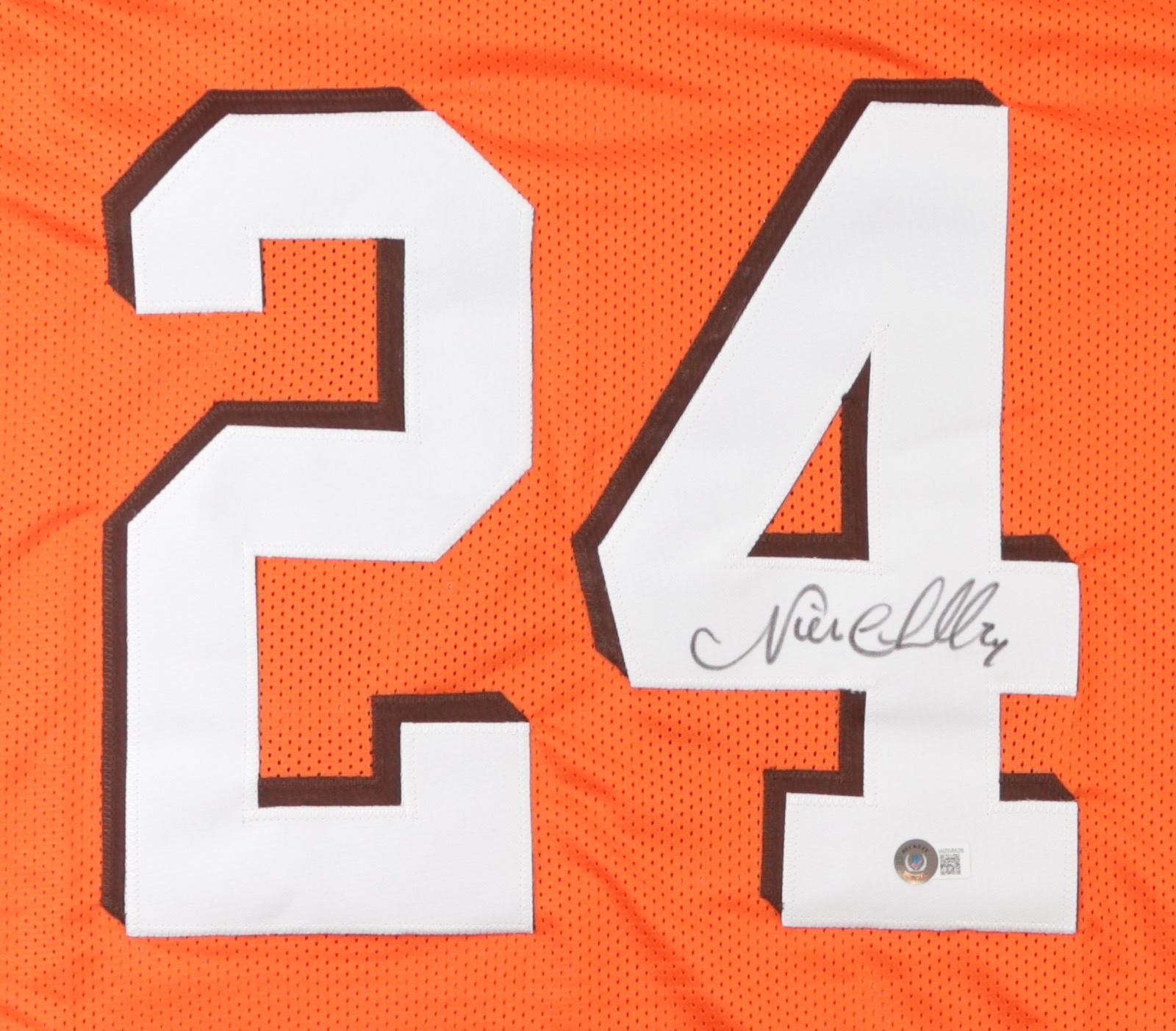 Nick Chubb Signed Jersey (Beckett) at PristineAuction.com Nick Chubb Signed Jersey (Beckett) at PristineAuction.com