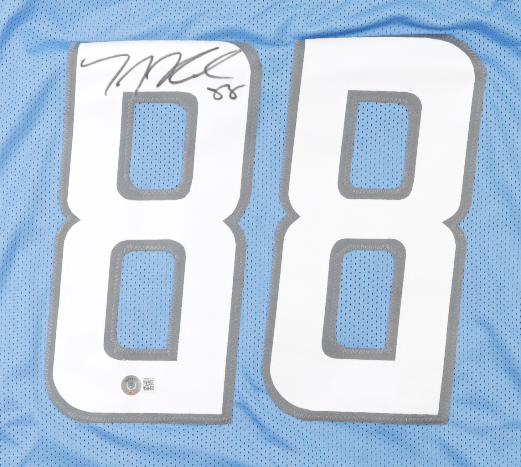 T.J. Hockenson Signed Jersey (Beckett) at PristineAuction.com T.J. Hockenson Signed Jersey (Beckett) at PristineAuction.com