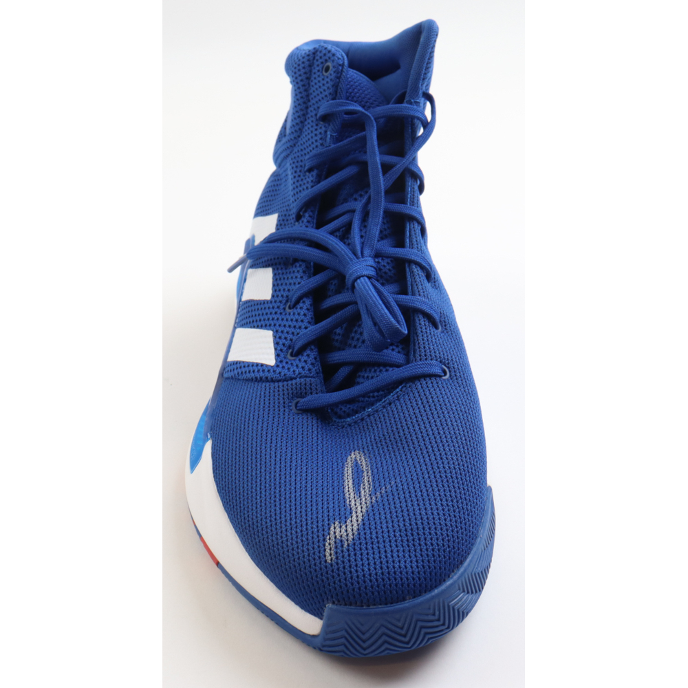 adidas gazelle silver green womens Kansas Jayhawks Frank Mason III Game Worn Adidas College Basketball Sh   Stuck In The 90s Sports