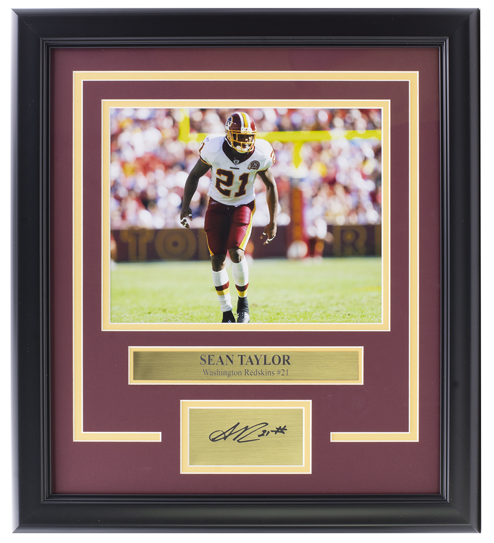 Sean Taylor Redskins Custom Framed Photo Display at PristineAuction.com Sean Taylor Redskins Custom Framed Photo Display at PristineAuction.com