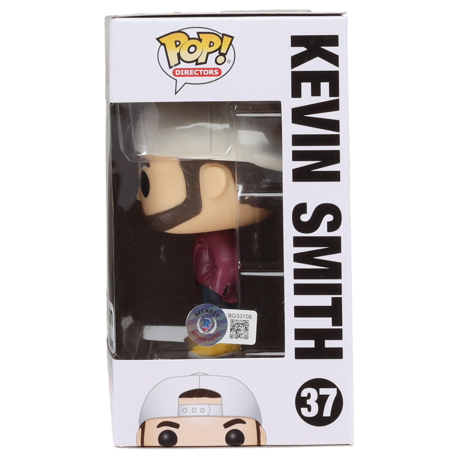 Kevin Smith Signed "Director" #37 Funko Pop! Vinyl Figure (Beckett) at PristineAuction.com Kevin Smith Signed "Director" #37 Funko Pop! Vinyl Figure (Beckett) at PristineAuction.com