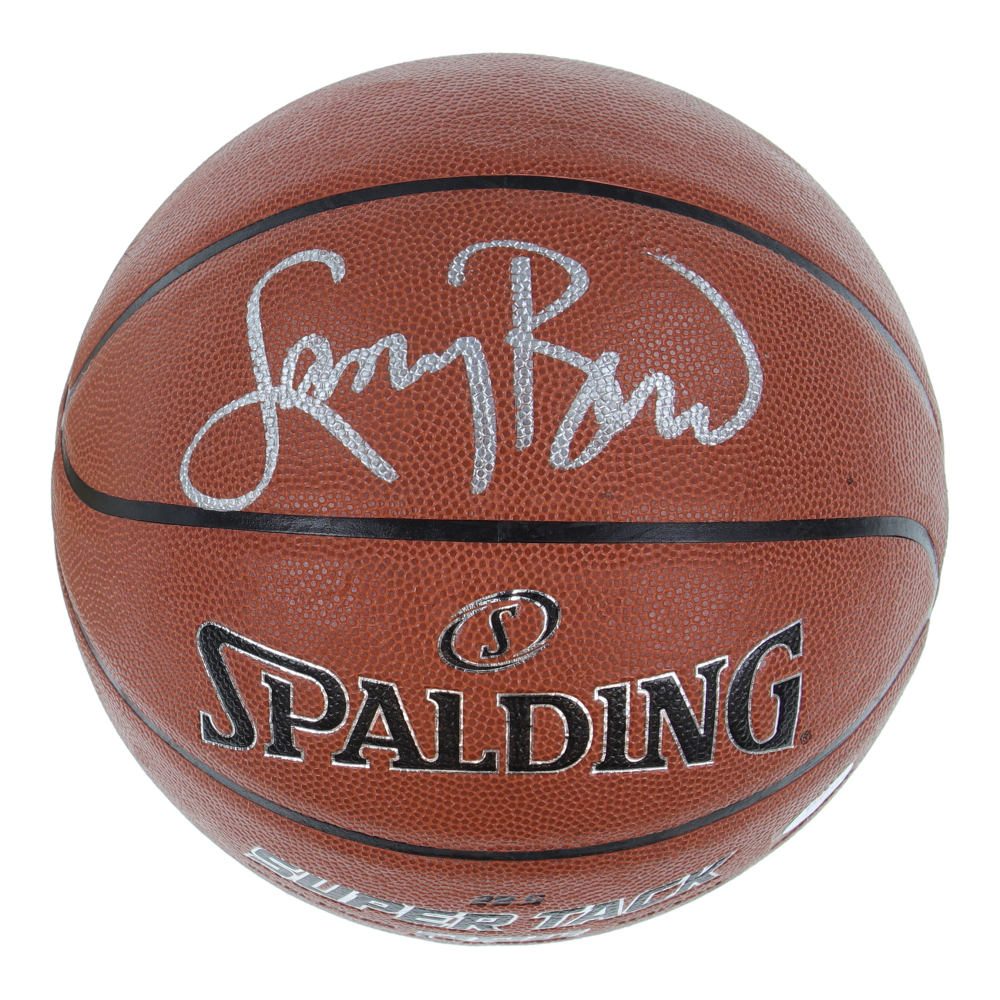 Larry Bird signed basketball two times MVP main image 1