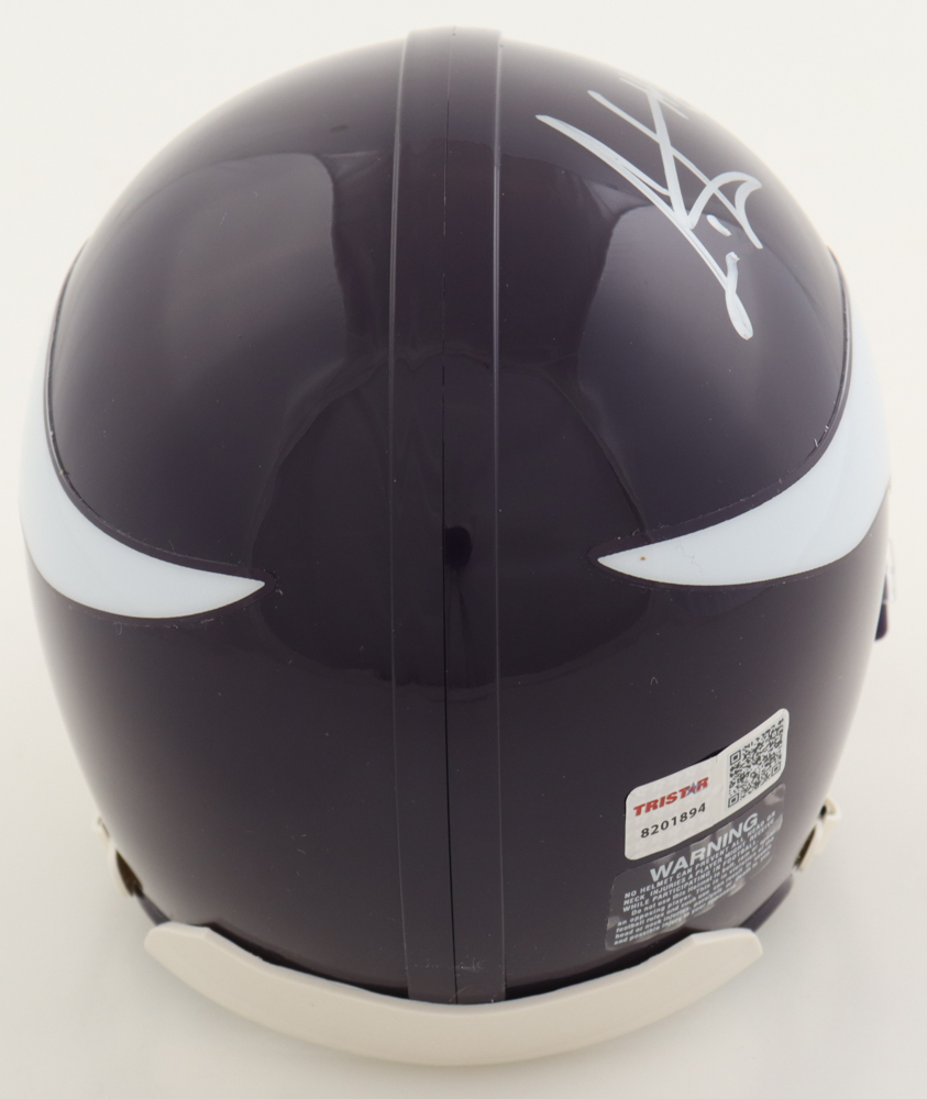 Cris Carter Signed Vikings Mini Helmet (TriStar) at PristineAuction.com Cris Carter Signed Vikings Mini Helmet (TriStar) at PristineAuction.com
