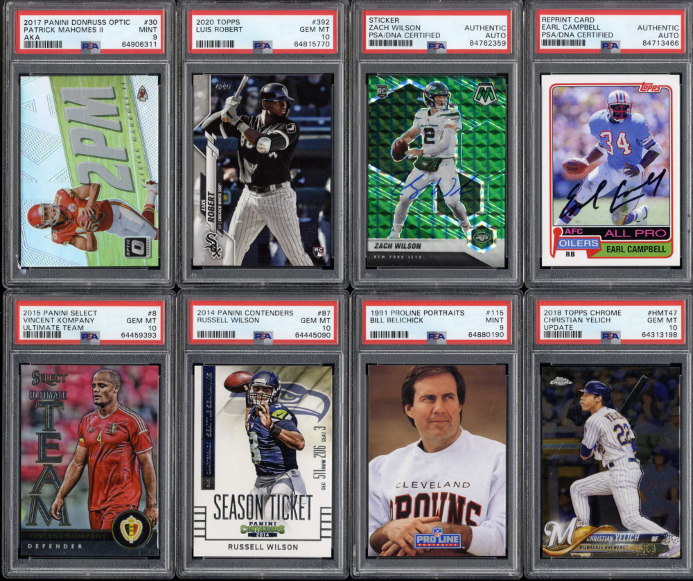 2023 Timeless Authentic “PSA Graded Card Collection” Mystery Box Series ...