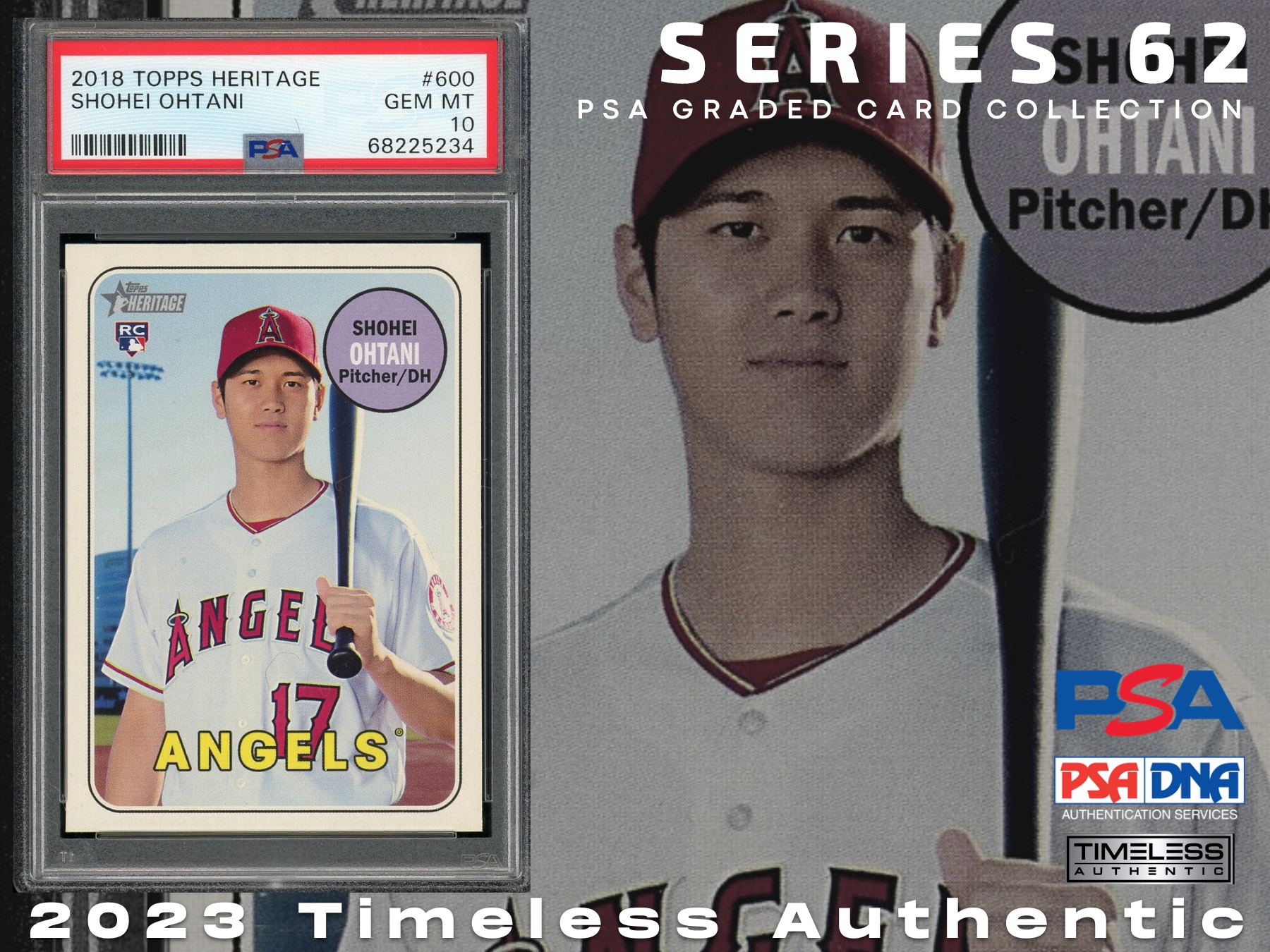 2023 Timeless Authentic “PSA Graded Card Collection” Mystery Box Series 62 at PristineAuction.com 2023 Timeless Authentic “PSA Graded Card Collection” Mystery Box Series 62 at PristineAuction.com