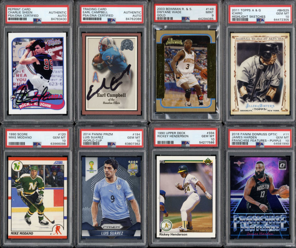 2023 Timeless Authentic “PSA Graded Card Collection” Mystery Box Series ...