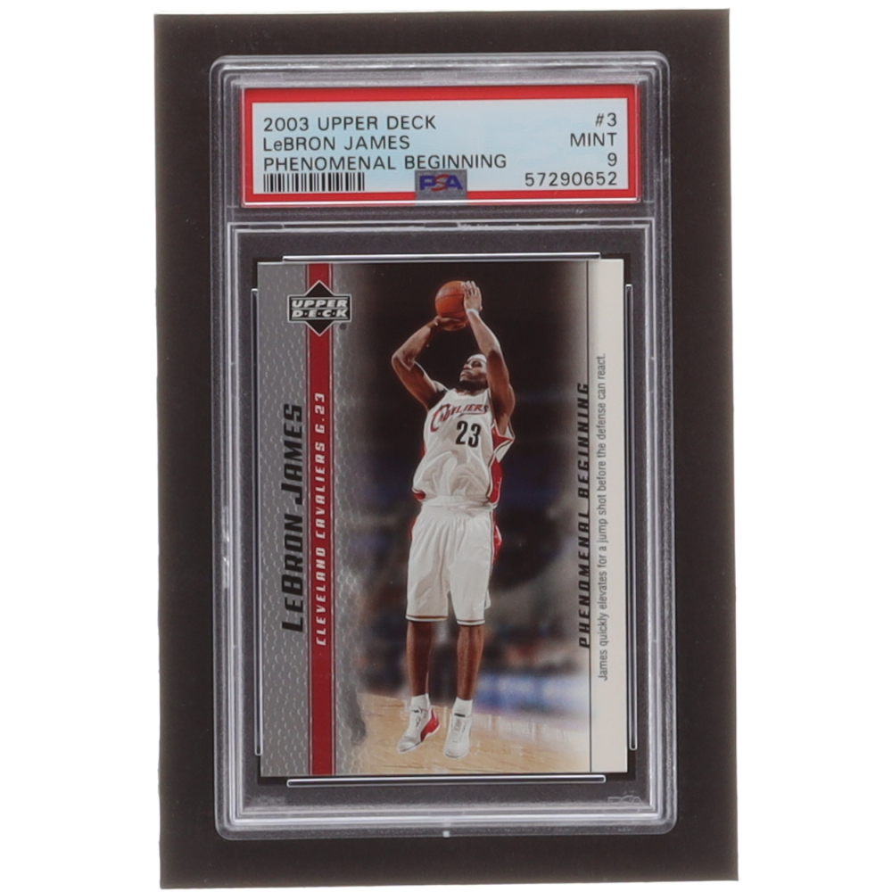 upper deck lebron james 2003