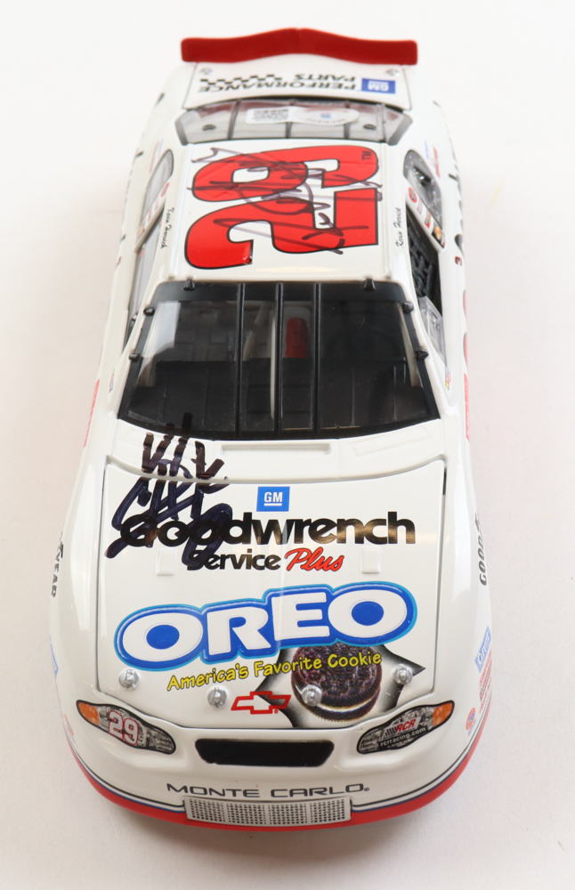 Kevin Harvick & Richard Childress Signed LE NASCAR #29 2001 GM Goodwrench Service Plus Oreo Die-Cast Car (Beckett) at PristineAuction.com Kevin Harvick & Richard Childress Signed LE NASCAR #29 2001 GM Goodwrench Service Plus Oreo Die-Cast Car (Beckett) at PristineAuction.com