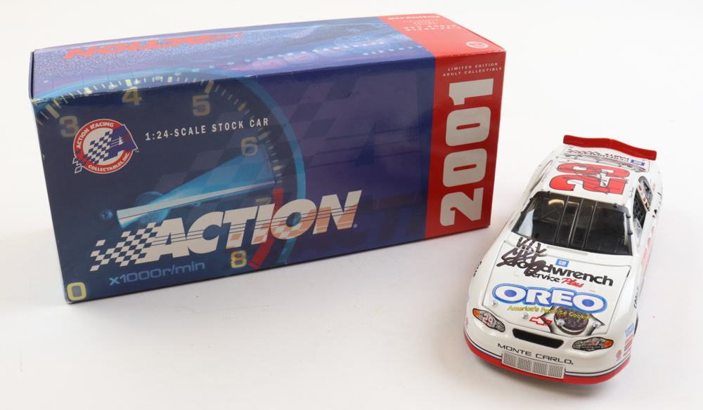 Kevin Harvick & Richard Childress Signed LE NASCAR #29 2001 GM Goodwrench Service Plus Oreo Die-Cast Car (Beckett) at PristineAuction.com Kevin Harvick & Richard Childress Signed LE NASCAR #29 2001 GM Goodwrench Service Plus Oreo Die-Cast Car (Beckett) at PristineAuction.com