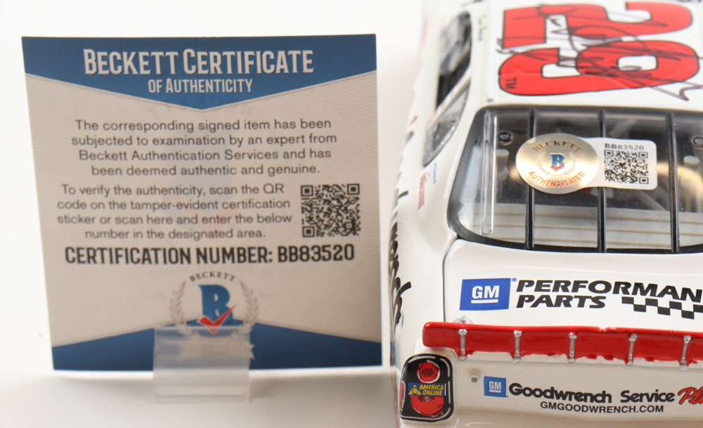 Kevin Harvick & Richard Childress Signed LE NASCAR #29 2001 GM Goodwrench Service Plus Oreo Die-Cast Car (Beckett) at PristineAuction.com Kevin Harvick & Richard Childress Signed LE NASCAR #29 2001 GM Goodwrench Service Plus Oreo Die-Cast Car (Beckett) at PristineAuction.com