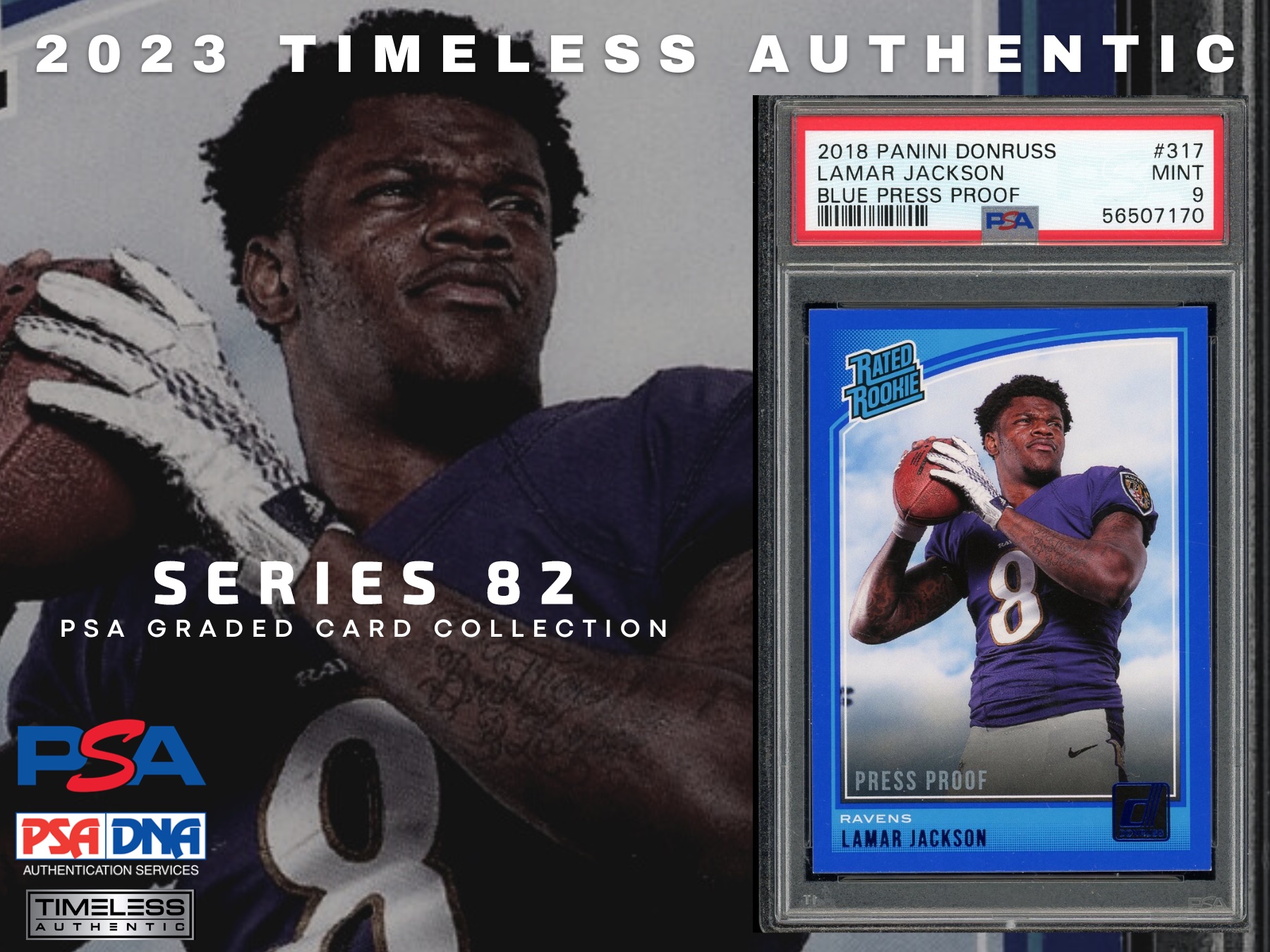 2023 Timeless Authentic “PSA Graded Card Collection” Mystery Box Series 82 at PristineAuction.com 2023 Timeless Authentic “PSA Graded Card Collection” Mystery Box Series 82 at PristineAuction.com