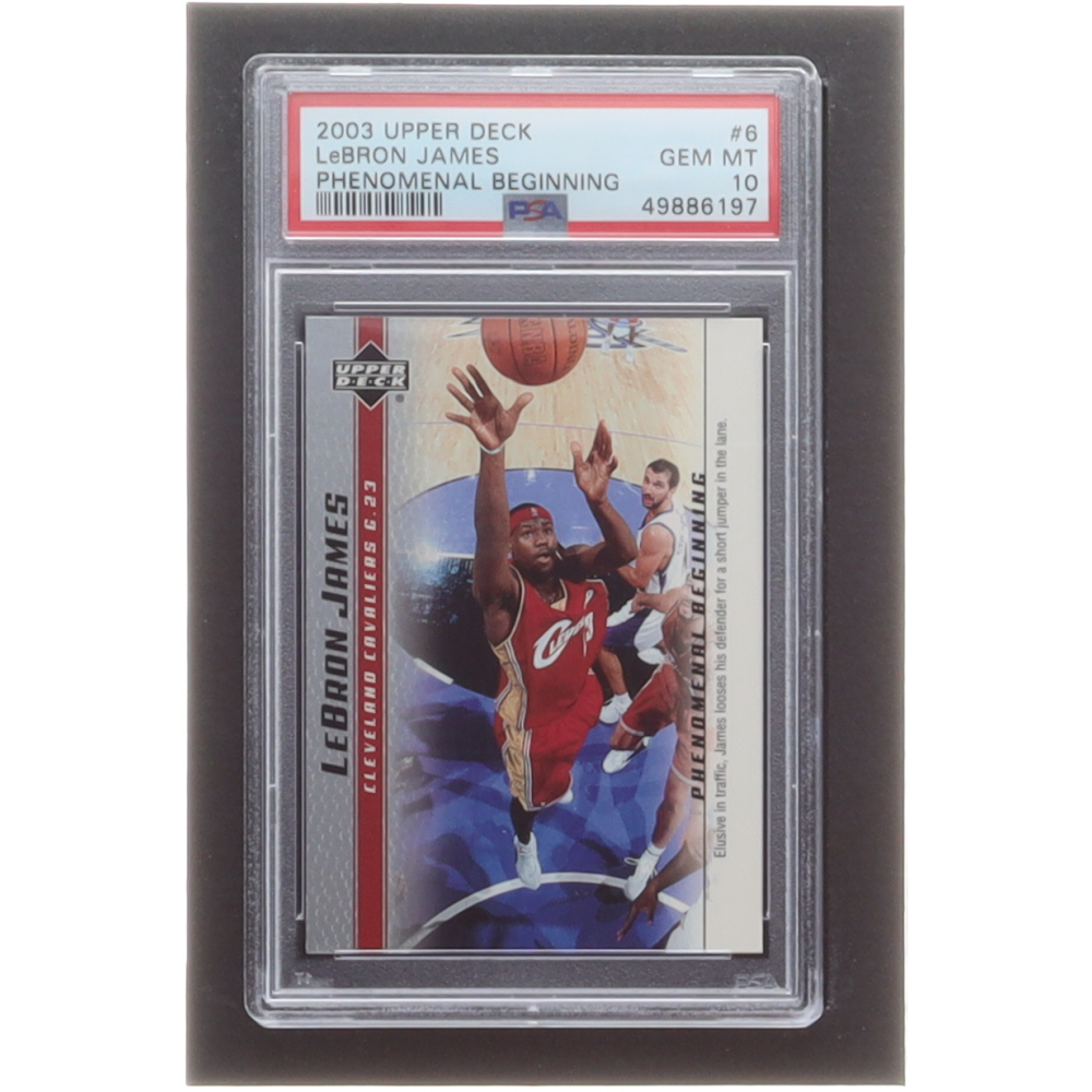 upper deck lebron james diary