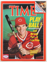 Pete Rose Signed 1985 Time Magazine (PSA) at PristineAuction.com