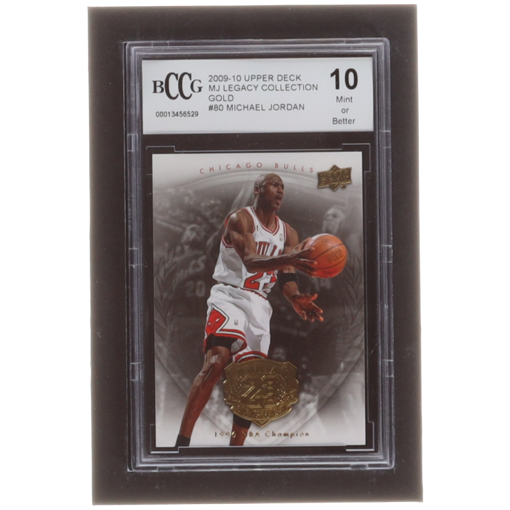 michael jordan upper deck master collection