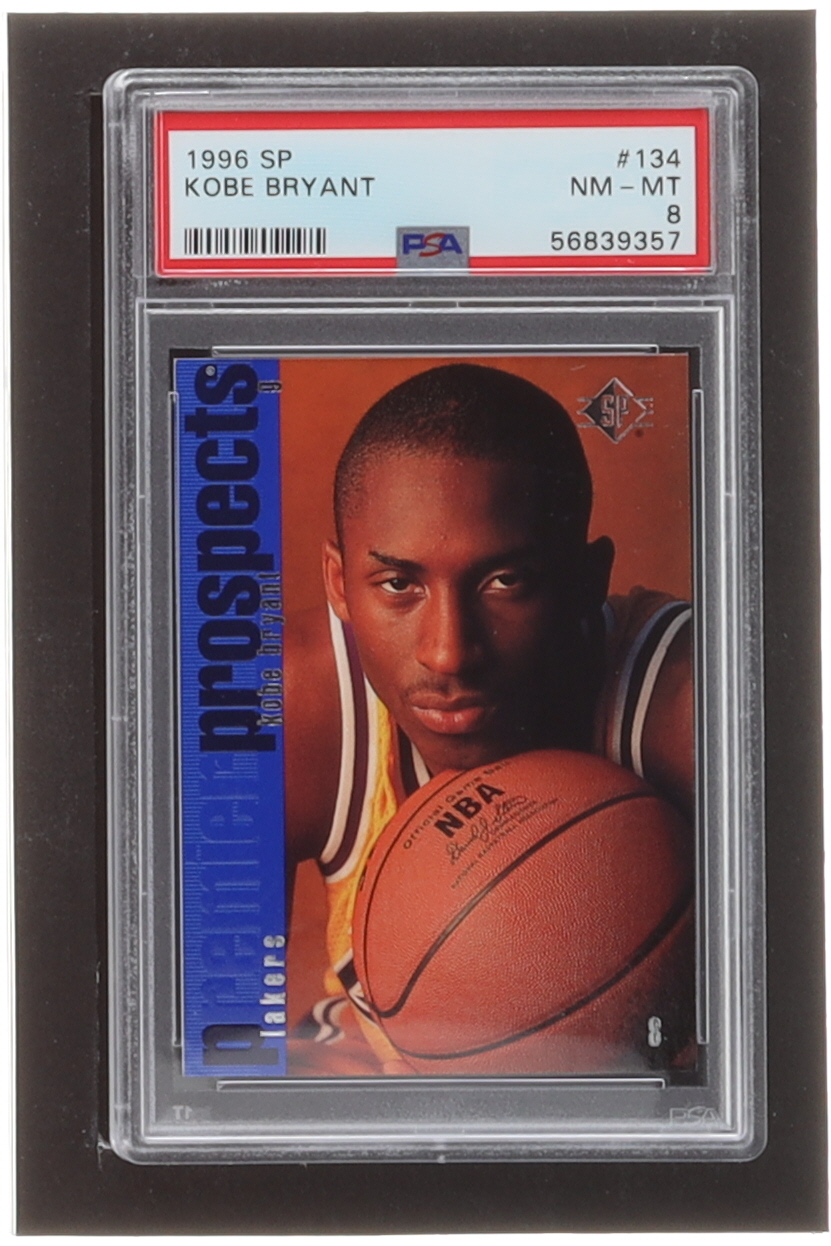 Kobe Bryant 1996-97 SP #134 RC (PSA 8) at PristineAuction.com Kobe Bryant 1996-97 SP #134 RC (PSA 8) at PristineAuction.com