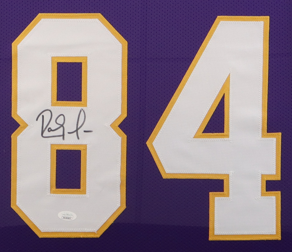 Randy Moss Signed Vikings 35.5x43.5 Custom Framed Jersey Display (JSA) at PristineAuction.com Randy Moss Signed Vikings 35.5x43.5 Custom Framed Jersey Display (JSA) at PristineAuction.com
