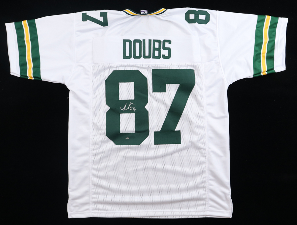 Romeo Doubs Signed Jersey (OKAuthentics) at PristineAuction.com Romeo Doubs Signed Jersey (OKAuthentics) at PristineAuction.com